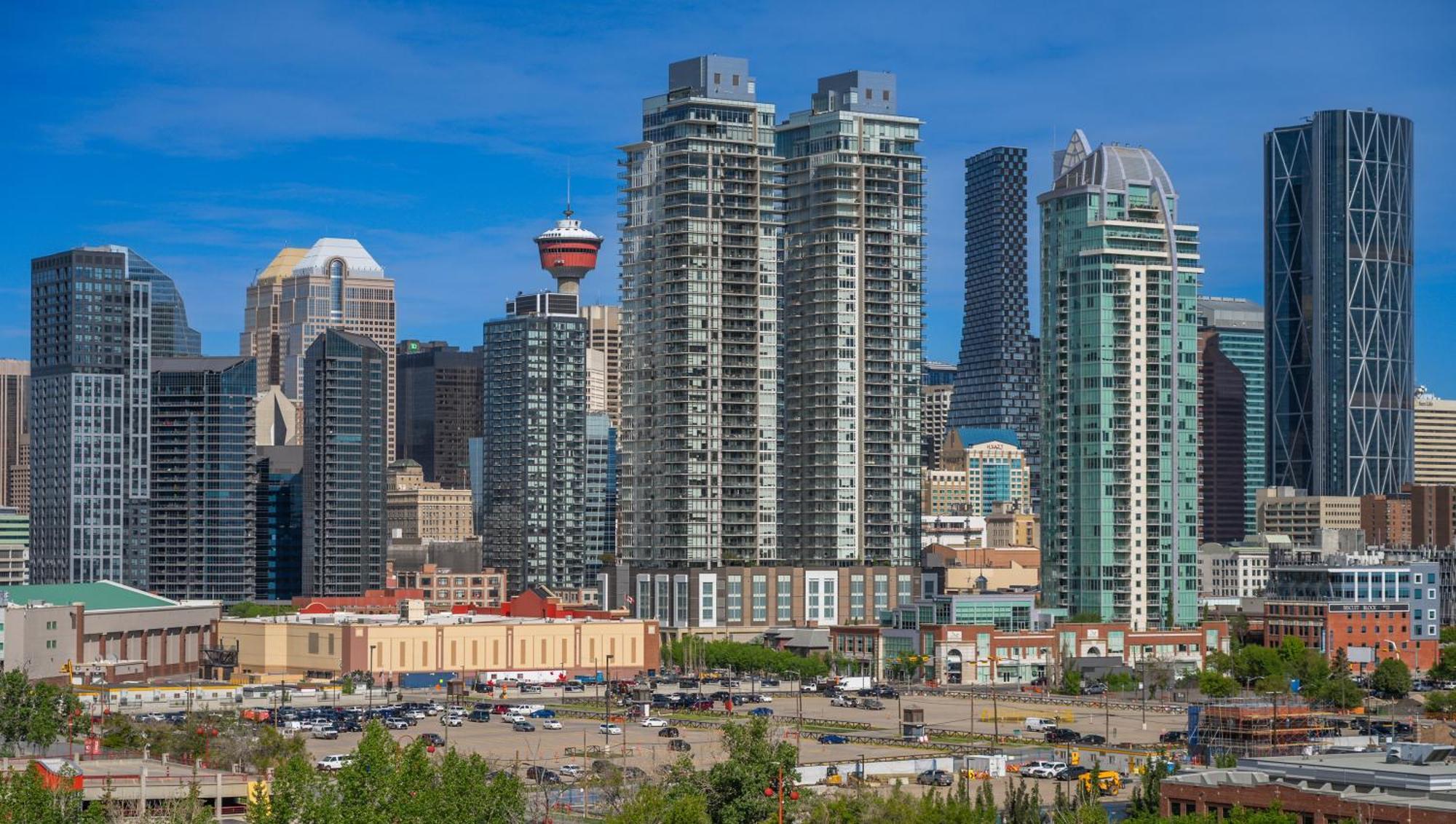Modern Suite Calgary Downtown 5 Min Walk Stampede 외부 사진